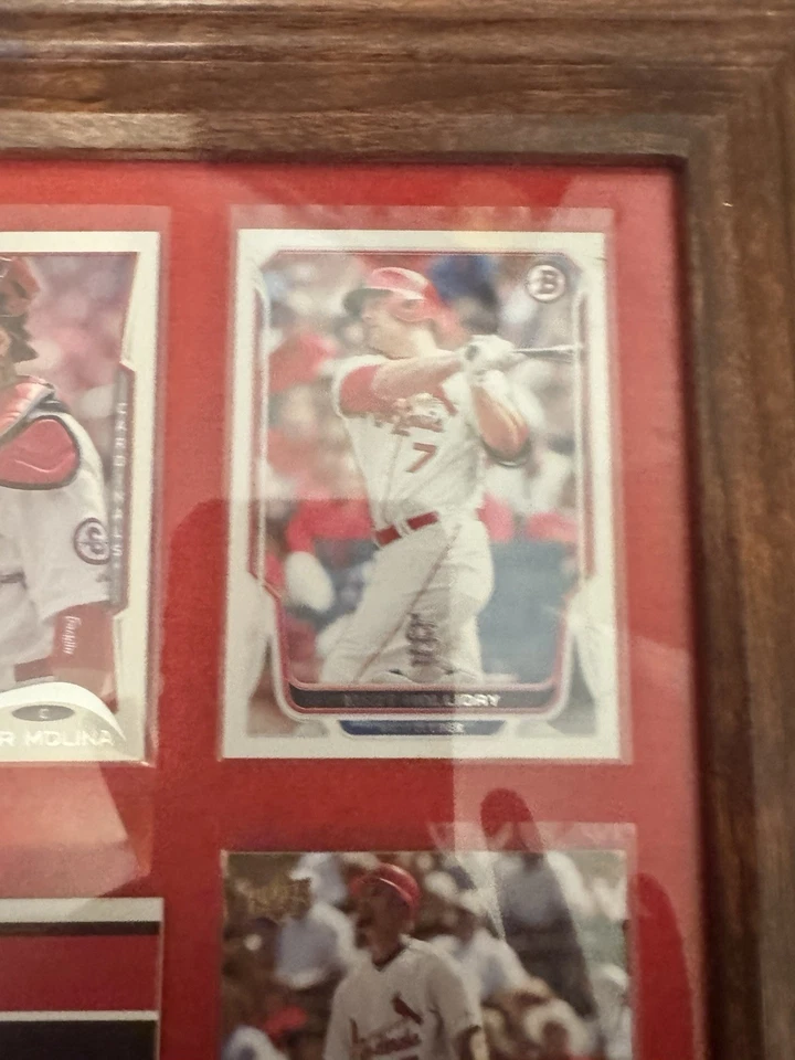 Mlb 2008 BB 8 卡套装带框安装。 圣路易斯红雀队 — 第 4/4 张图片