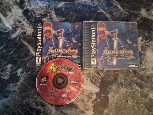 Alundra 2 PS1 Complete CIB Tested Authentic