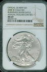 2008-W Burnished Annual Set American Silver Eagle MS69 NGC