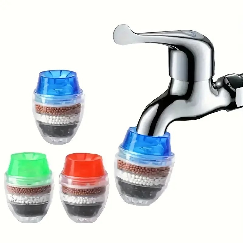 3 Pack Faucet Mount Filters,Faucet Water Filter Purifier Kitchen Tap Filtration
