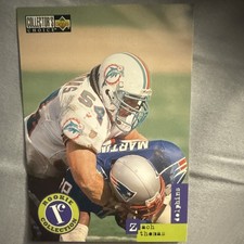 Upper Deck Collector's Choice Rookie Card #U1 Zach Thomas Dolphins Rookie. rookie card picture