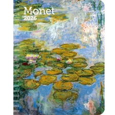 Ziga Media,  Monet 2026 Engagement Planner, 6.5'' X 8.5'', 12-Month Calendar wit