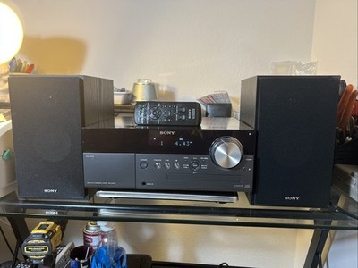 Sony CMT-MX500i Stereo Radio Boombox Mini System w/ REMOTE INCLUDED - TESTED!