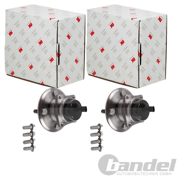 2X NK RADLAGER-SATZ Hinten Passend FÜR Toyota Corolla Prius Links+Rechts |-image