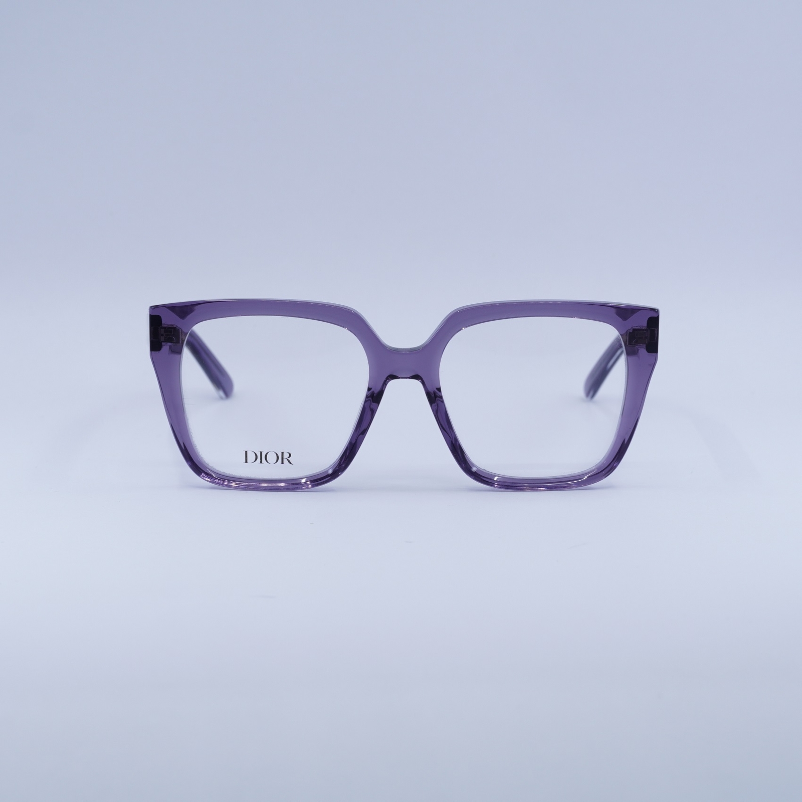 Dior DIORSPIRITO S6I 6000 Transparent Violet 54mm Eyeglasses New ...