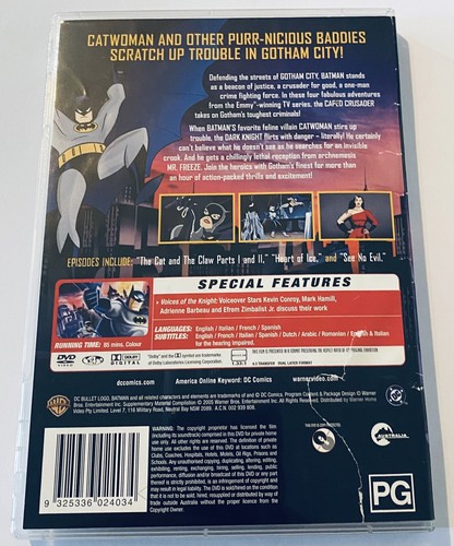 Batman Animated Series Secrets Of The Caped Crusader Vol 4 (DVD, 1992) GC Movie - Picture 2 of 3