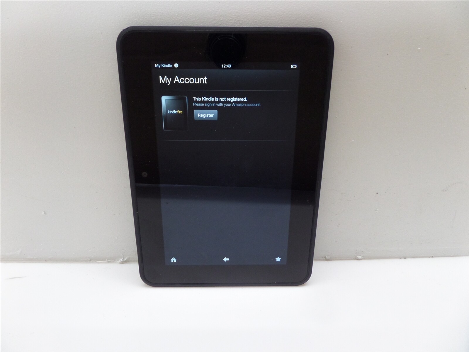 Kindle Fire X43Z60 2nd Gen 7-Inch 16GB Wi-Fi Tablet eReader in Black-image