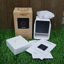 Petcube Cam PET MONITORING CAMERA with Built-in Surveillance - 1080p HD - White