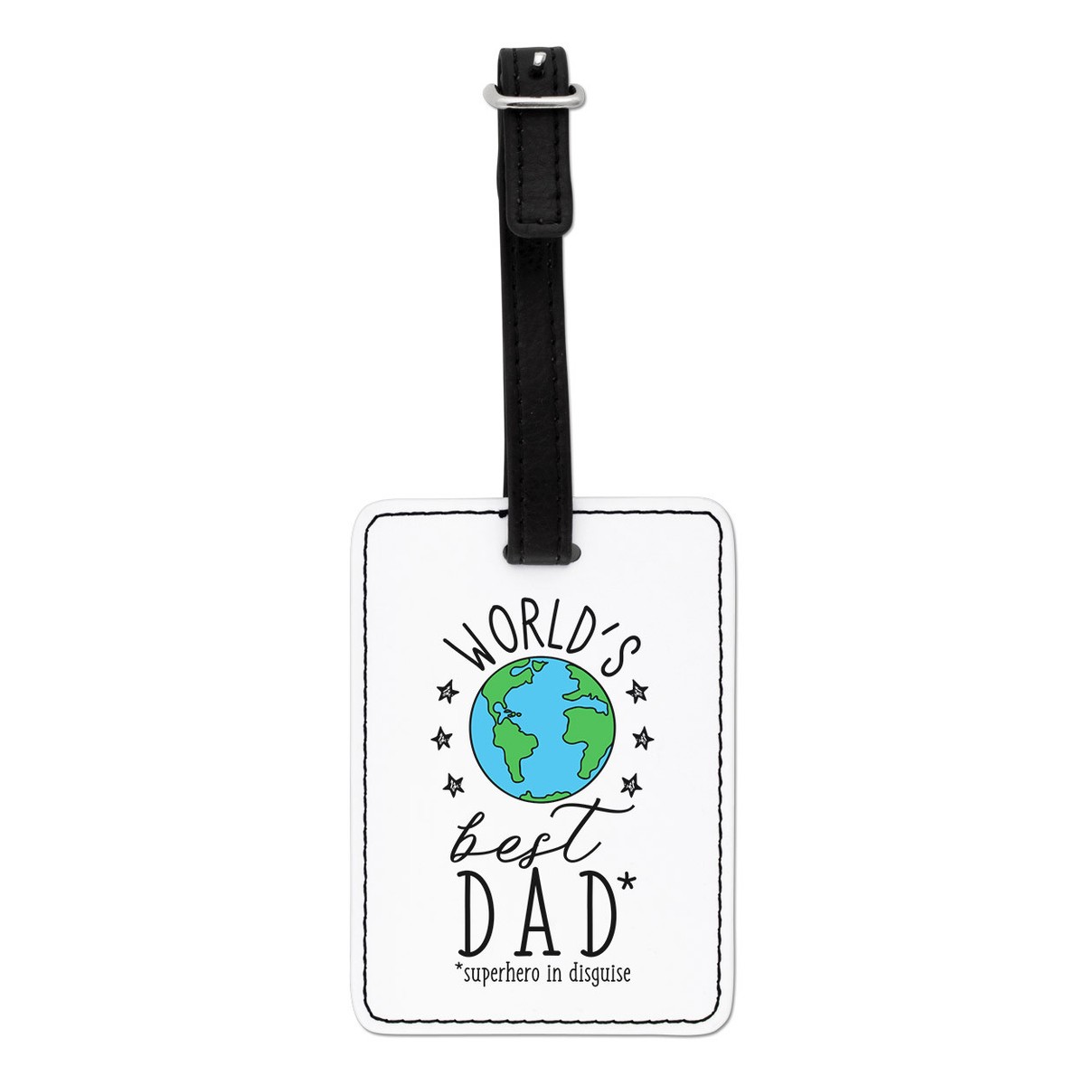Trust Me I'm A Dad Visual Luggage Tag Suitcase Bag - Funny Father's Day