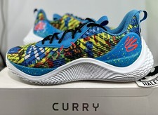 Size 10 - Under Armour Curry Flow 10 x Sour Patch Kids Blue 2022