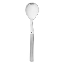 Georg Jensen Silver Salad Spoon w/ Steel - Bernadotte - NEW