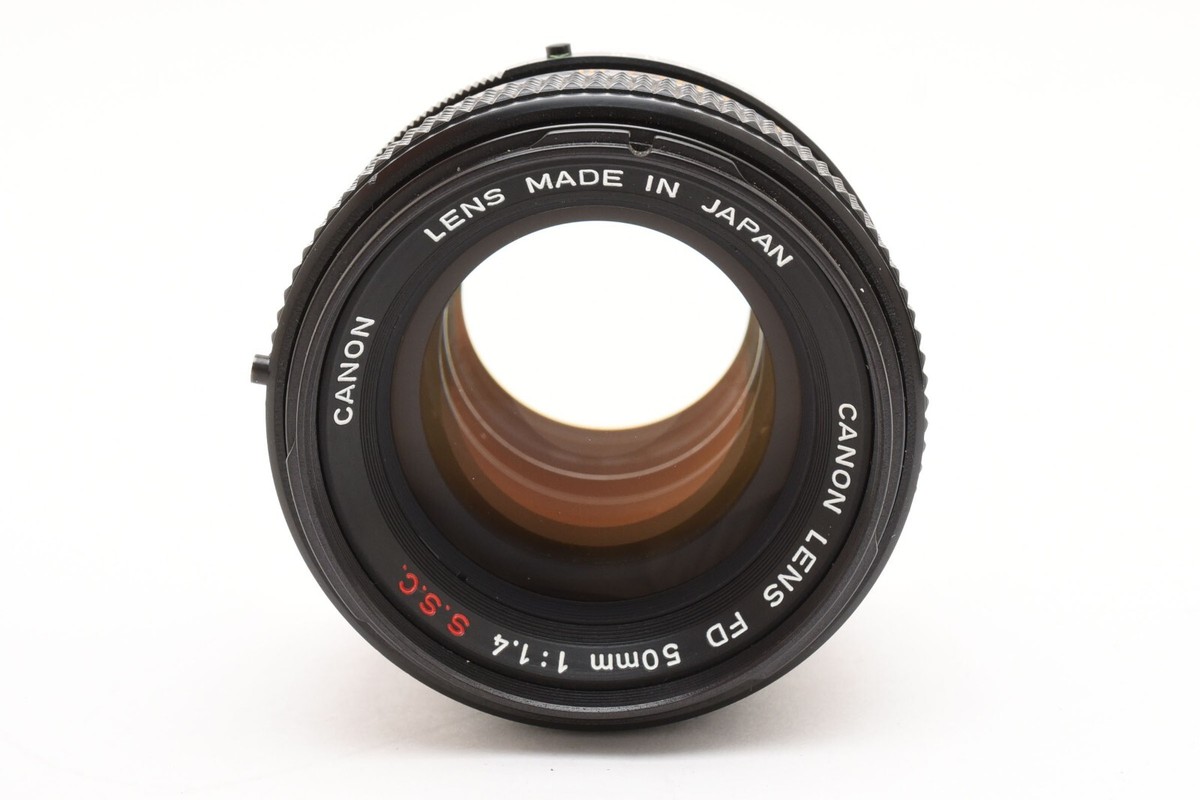 【Takeshi24】Canon FD 50mm F1.4 S.S.C. Near MINT] Canon FD 50mm f1.4 s.s.c. ssc MF Standard Lens