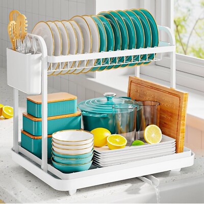 MEJOR Escurridor De Platos Cocina Para Encimera Secado Para Utensilio Dish Dryer
