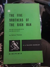 The Five Brothers of the Rich Man by Helmut Thielicke, Falcon Booklets Id: D1