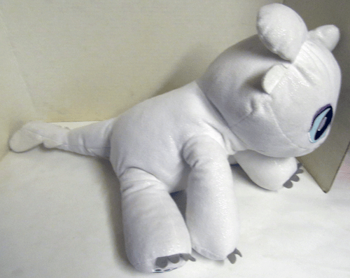 Build A Bear Plush How To Train Your Dragon White Light Fury Glitter Body - Picture 2 of 6