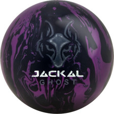 Motiv Jackal Ghost Black and Purple Solid Bowling Ball