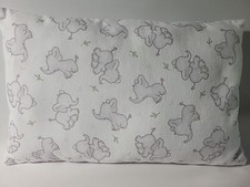 Cute Toddler Pillow. Cotton Flannel. Dimensions 16x10 Hipo-allergenic Stuffing.
