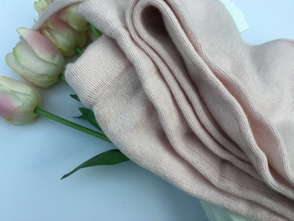 Pantalones de pijama Something azul marino talla XS rosa 72 % cachemir 28 % seda suave parte inferior nuevos  Foto 2 de 4