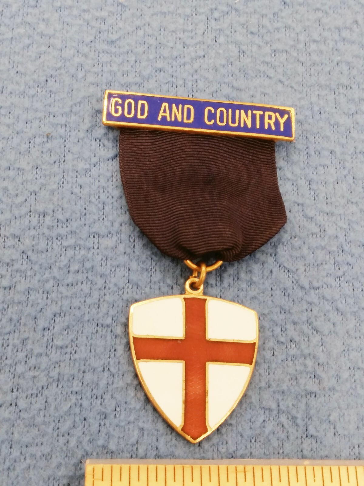 VINTAGE BOY SCOUT GOD AND COUNTRY MEDAL eBay