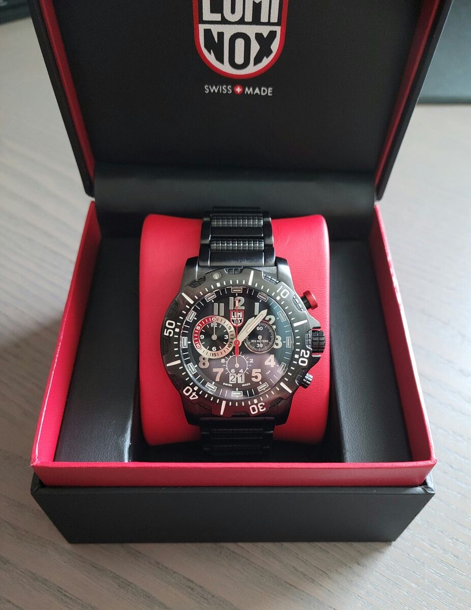 Luminox Series 8360 Ultimate black x red mens watch w/BOX | eBay Luminox Series 8360 Ultimate black x red mens watch w/BOX | eBay