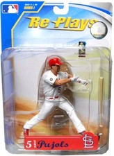MLB Gracelyn RE-PLAYS Series 1 ALBERT PUJOLS CARDINALS RARE NEW action figure
