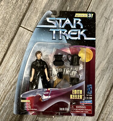 VTG 1997 Star Trek Warp Factor Series 3 Edith Keeler Action Figure Brand New