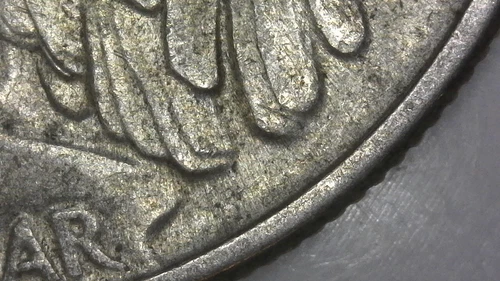 1945 (P) Walking Liberty Half Dollar No AW Reverse XF+ Grade Original Surfaces 3