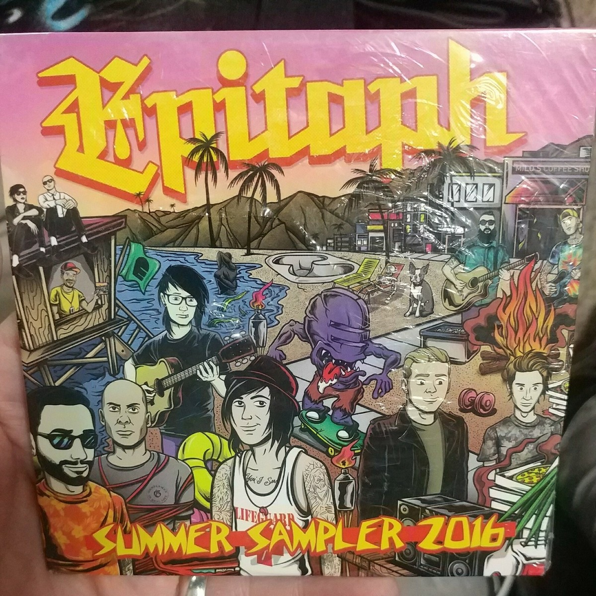 Epitaph Records Summer Sampler 2016-CD-Hardcore/Punk-Avion Roe