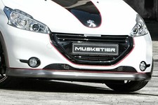 Frontspoiler Peugeot 208 Carbon-Look ABS Spoiler Lippe VERSANDKOSTENFREI NEU