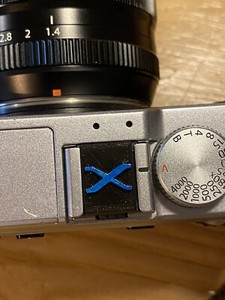 COVER DI PROTEZIONE SLITTA FLASH X FOTOCAMERA FUJIFILM X-H1 X-A5 X-E3 X100F X30