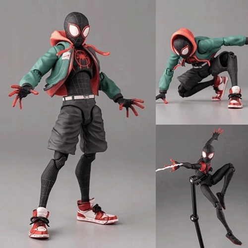 Spider-Man (Miles Morales) Painted Action Figure - DIY Styling - Picture 2 of 7