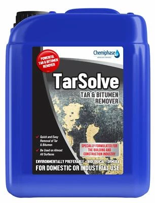 CHEMIPHASE TarSolve- Bitumen Cleaner and Tar Remover- 5 Litres