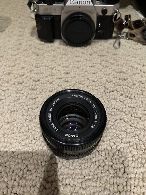 Canon AE-1 Program with 50mm F/1.8 Lens and 80-200mm Macro Lens | eBay