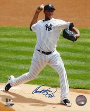 Ivan Nova 2010-2016 New York Yankees Autographed Home Uniform 8x10 Photo COA