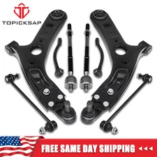 8Pcs Front Control Arm Ball Joint Steering Suspension Kit For 2014-2019 Kia Soul