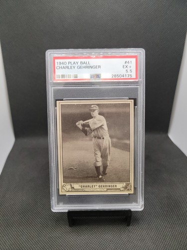 Charley Gehringer #41 1940 Play Ball card