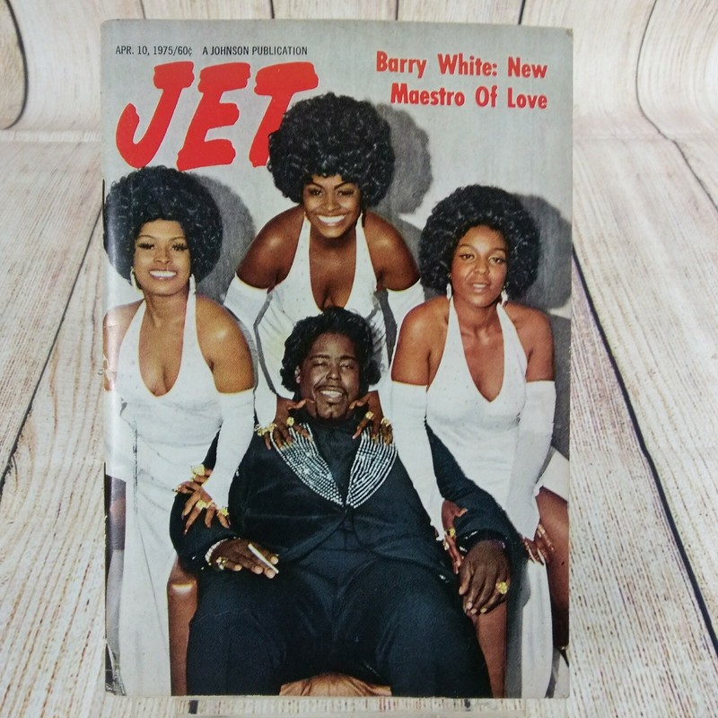 JET MAGAZINE | APR. 10, 1975 | BARRY WHITE: NEW MAESTRO OF LOVE