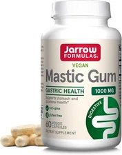 Jarrow Formulas, Inc. Vegan Mastic Gum 1,000 mg 60 Veg Caps EXP: 07/26