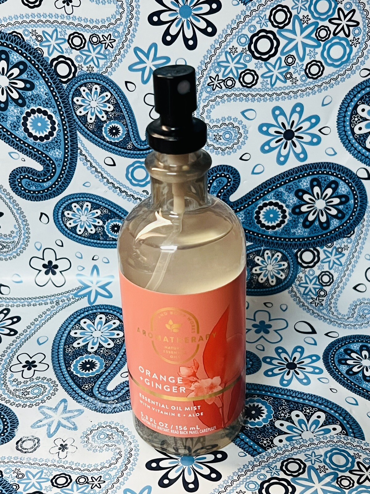 Bath & Body Works Orange Ginger Aromatherapy Essential Oil Mist 5.3 oz