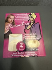 Glamourlines tan 2 pairs of adhesive nipple covers new 4 pack
