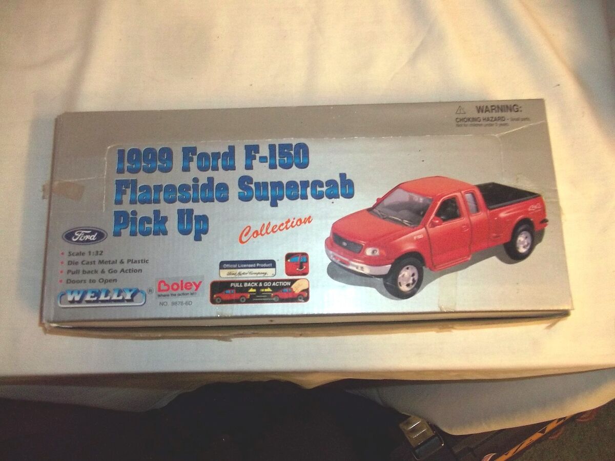 ミニカー Welly 1/24 Ford F-150 Flareside 1999 1999 Ford F-150 FLARESIDE SUPERCab Pickup LOW RIDER 1:24 Die