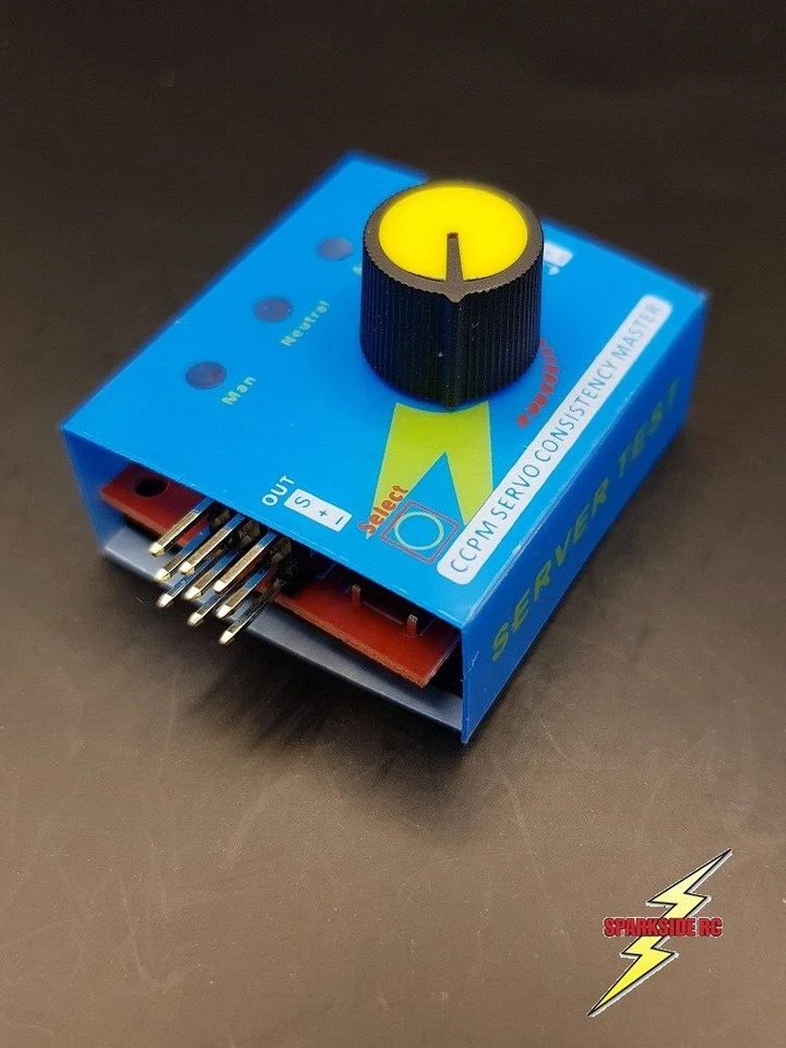RC Servo Tester 3CH ECS Consistency Speed Controller Power Channels CCPM - Image 3 of 4