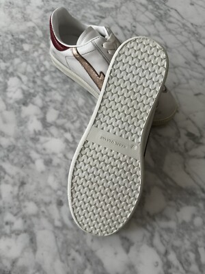 Isabel Marant Bryce Sneakers Distressed Lightning Bolt Size