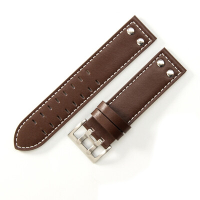 Premium Genuine Leather Watch Band Straps Men's 20 22mm For HAMILTON Khaki Field