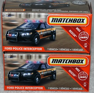 matchbox police cars 2018