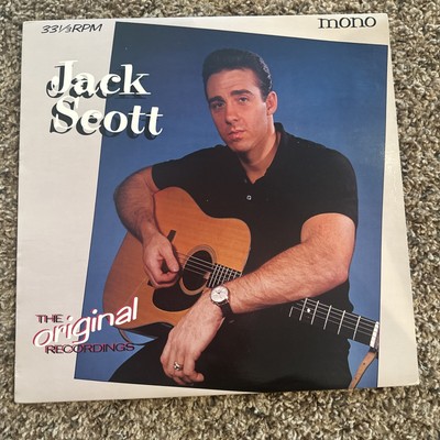 JACK SCOTT LP The Original Recordings ATTIC LAT 1148 1982 Fold Out Insert