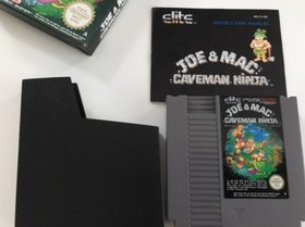 Joe & Mac Caveman Ninja (Nintendo Entertainment System, 1991) in box NES