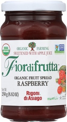 Fior Di Frutta, Fruit Spread Raspberry Organic, 8.82 Ounce (Pack of 1)