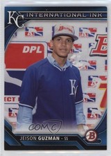 2016 Bowman International Ink Blue 3/150 Jeison Guzman #II-JG 3wu