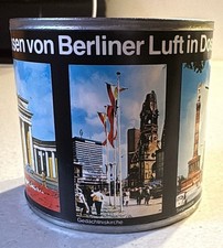 Vintage / antike Berliner Luft Blechdose 1982er Jahre deutsches Sammlerst&uuml;ck